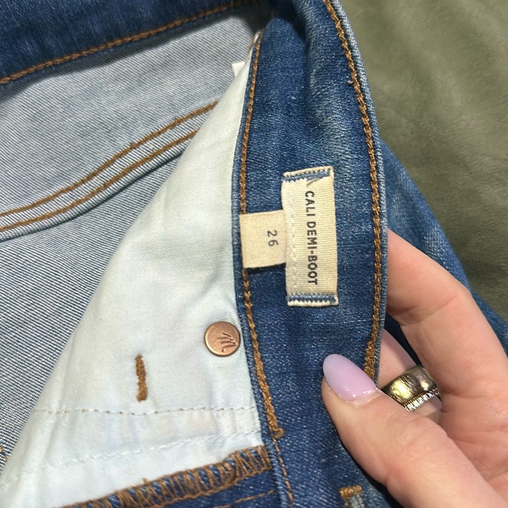 Madewell bootcut jeans